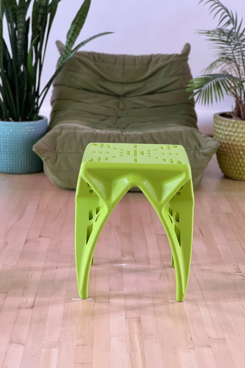 CAVITY — Accent Stool & Side Table | Sculptural Modern Design