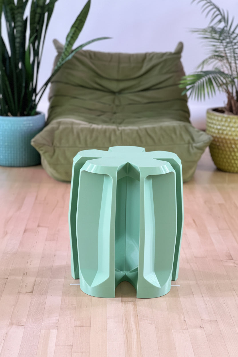 FIRKIN — Accent Stool & Side Table | Bold Accent Furniture
