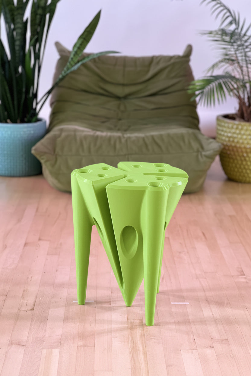 PSPY — Accent Stool & Side Table | Playful Modern Design