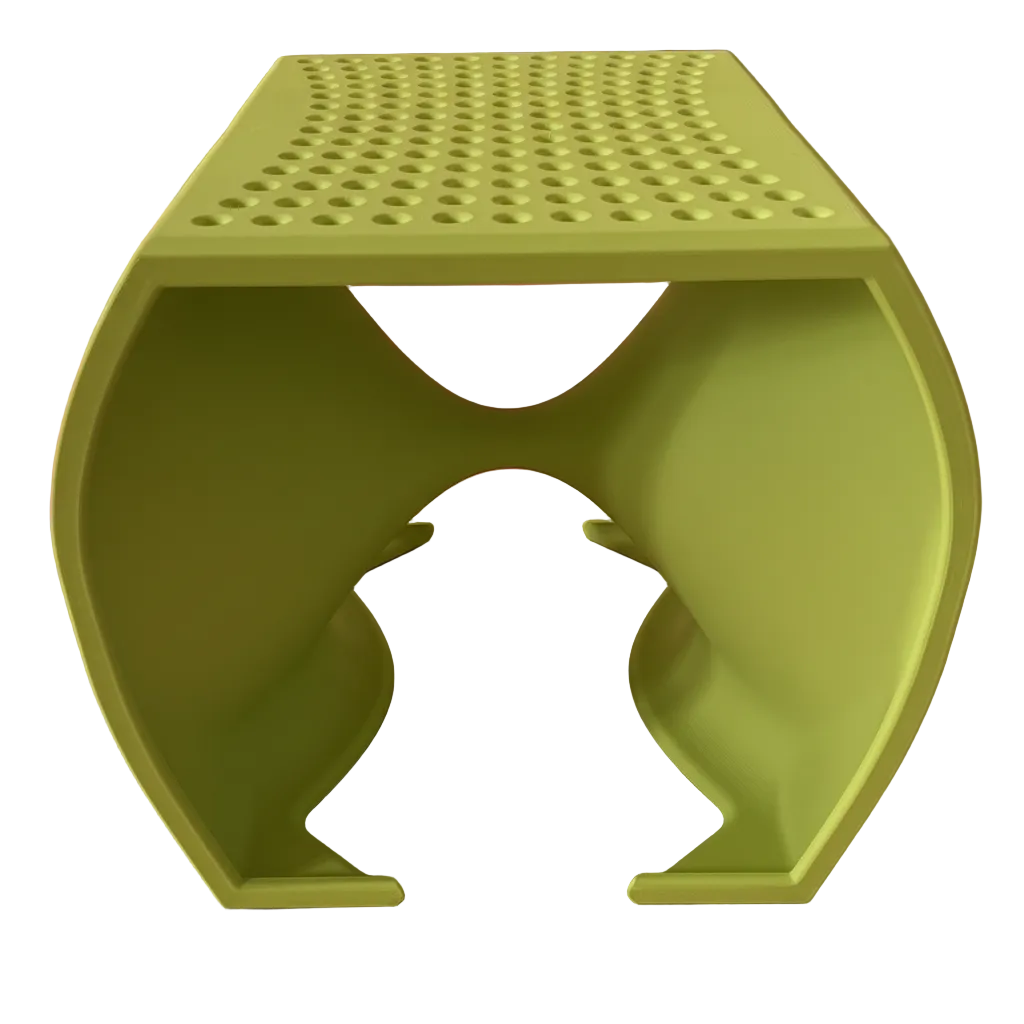 VORTEX —  Accent Stool / Footstool  | Sculptural Modern Design